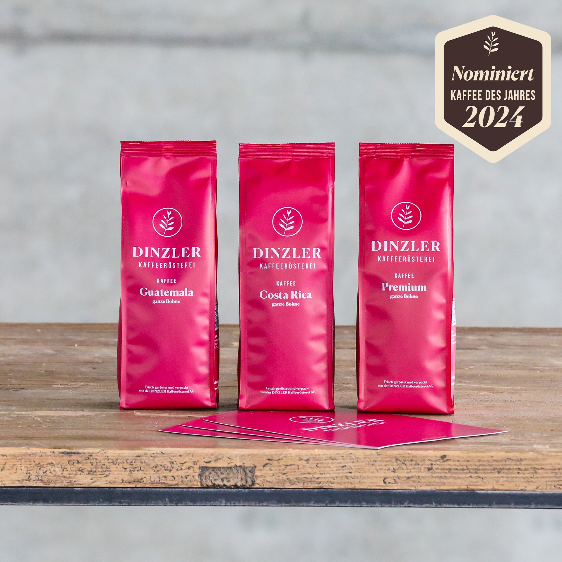 Testpaket DINZLER Kaffee des Jahres 2024| DINZLER Kaffeerösterei