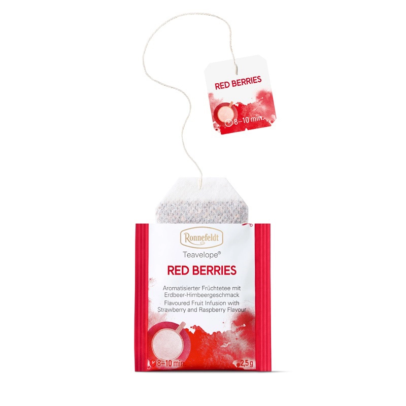 Szenebild Ronnefeldt Teavelope Red Berries - 25 Beutel