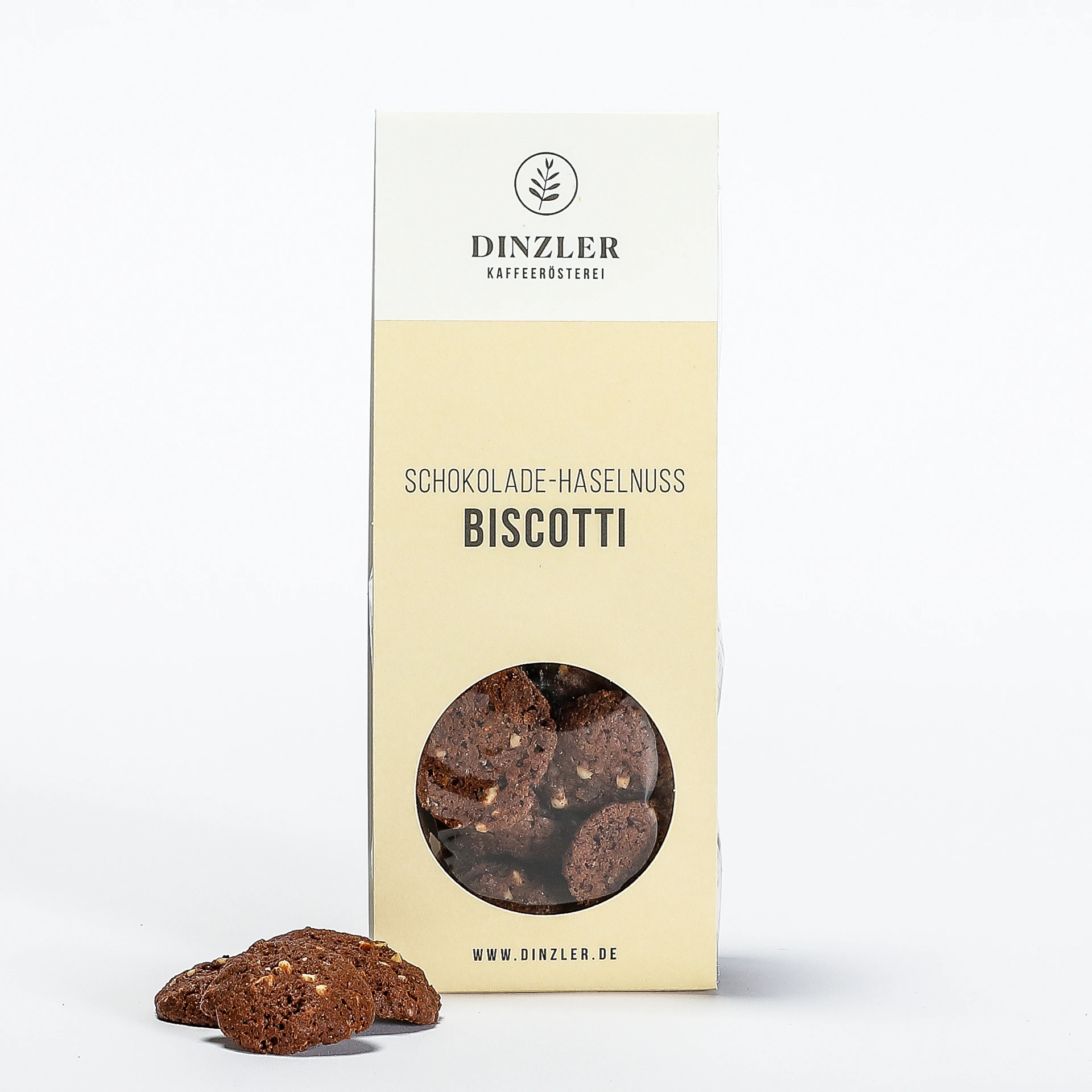 Produktbild DINZLER Schokolade Haslenuss Biscotti