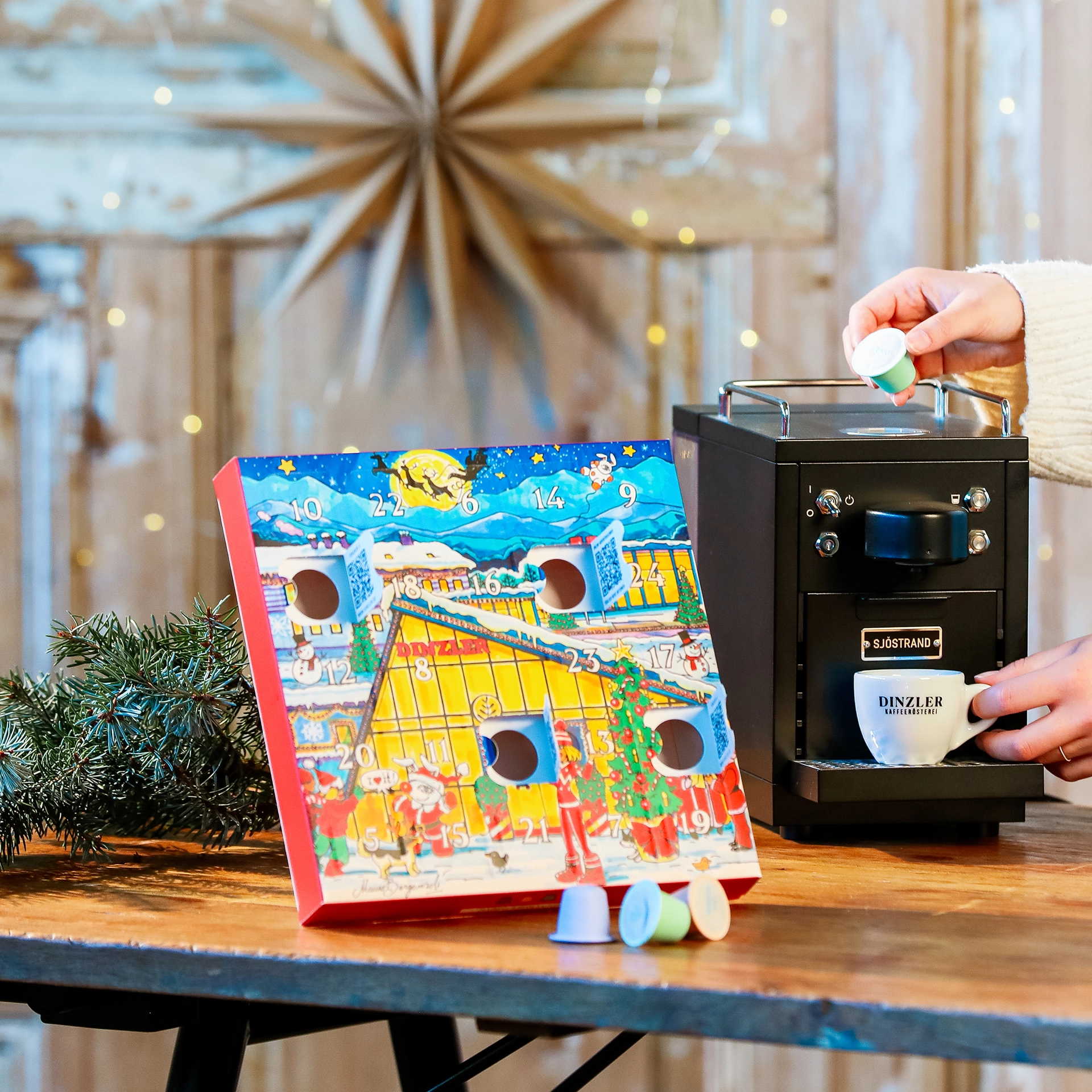 DINZLER Kaffeekapsel Adventskalender| DINZLER Kaffeerösterei