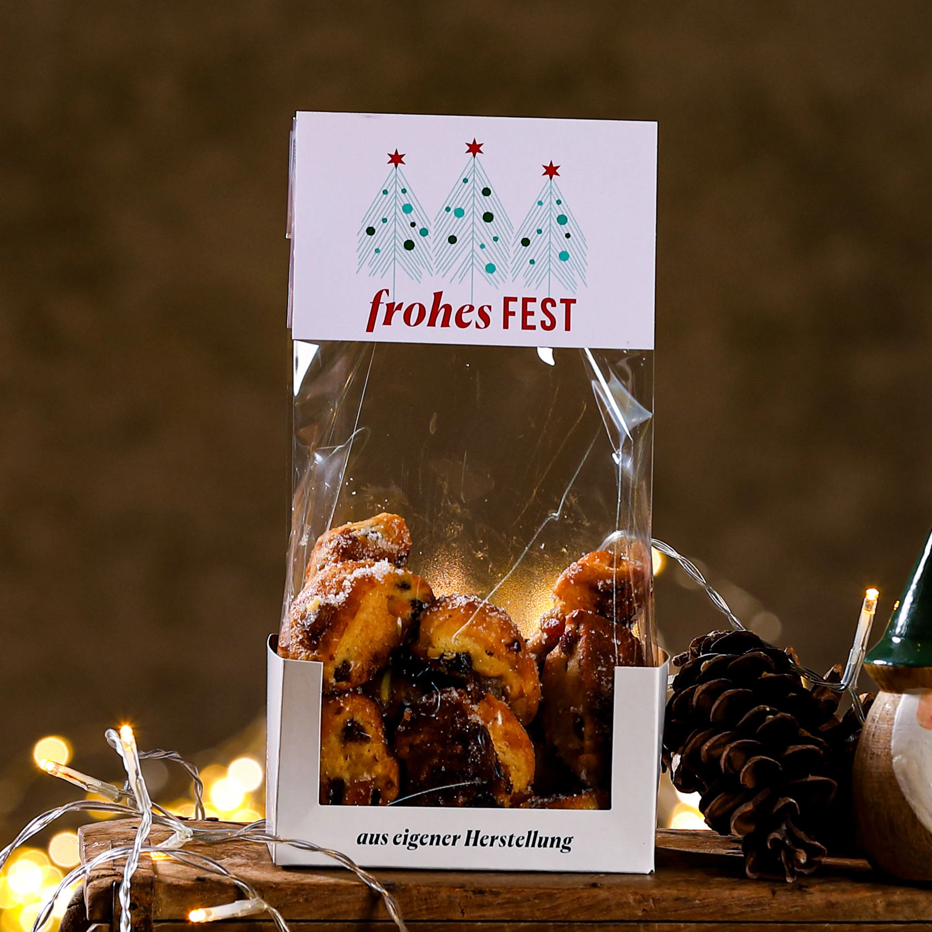 Szenebild Weihnachtsgebäck: Stollenkonfekt - 200g