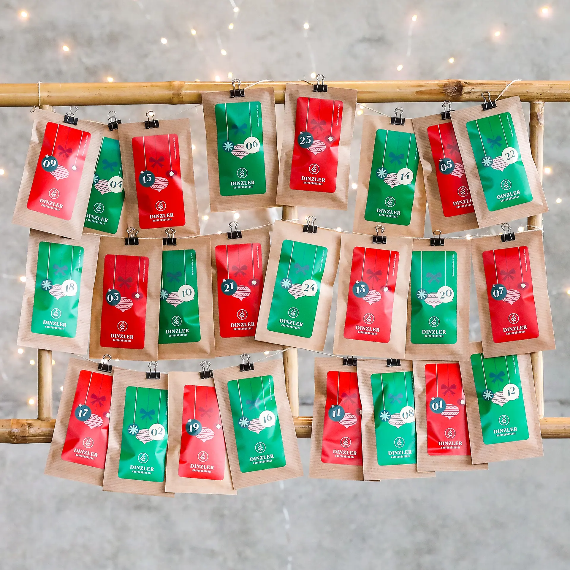 DINZLER Kaffee-Adventskalender| DINZLER Kaffeerösterei Produktbild DINZLER Kaffee-Adventskalender| DINZLER Kaffeerösterei
