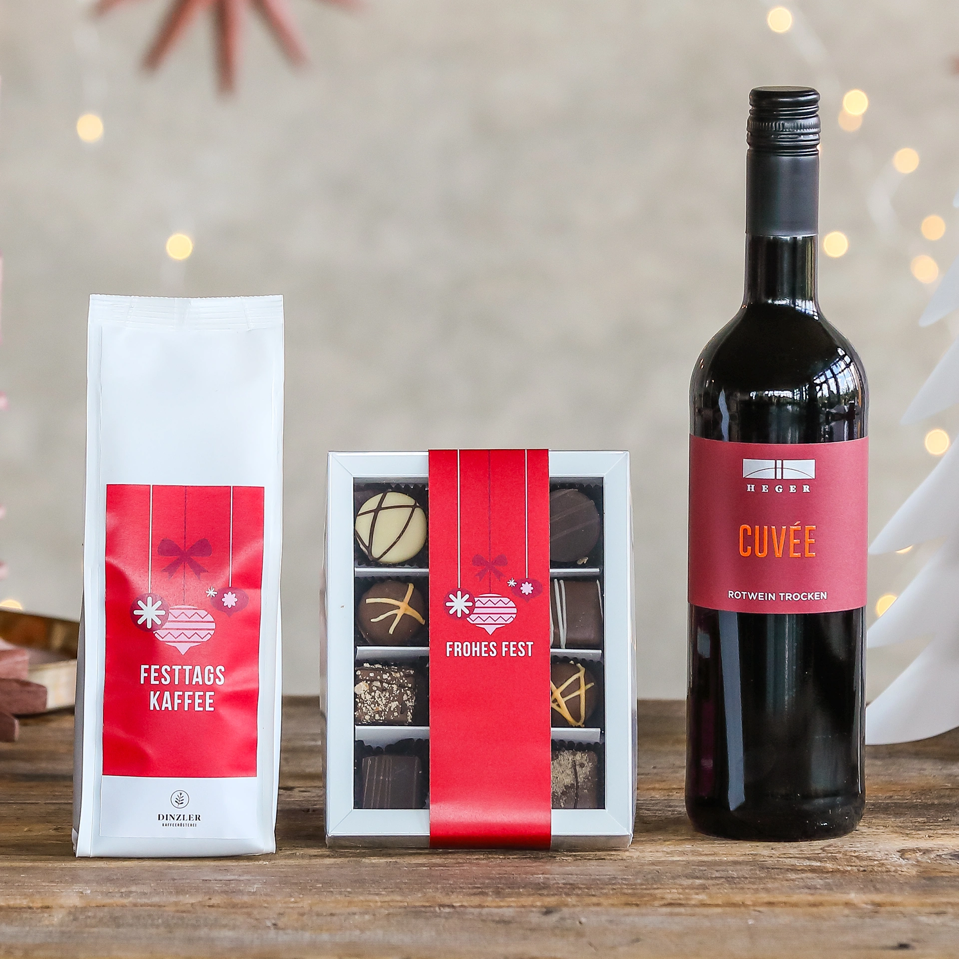DINZLER Geschenkbox Genuss Terzett| DINZLER Kaffeerösterei