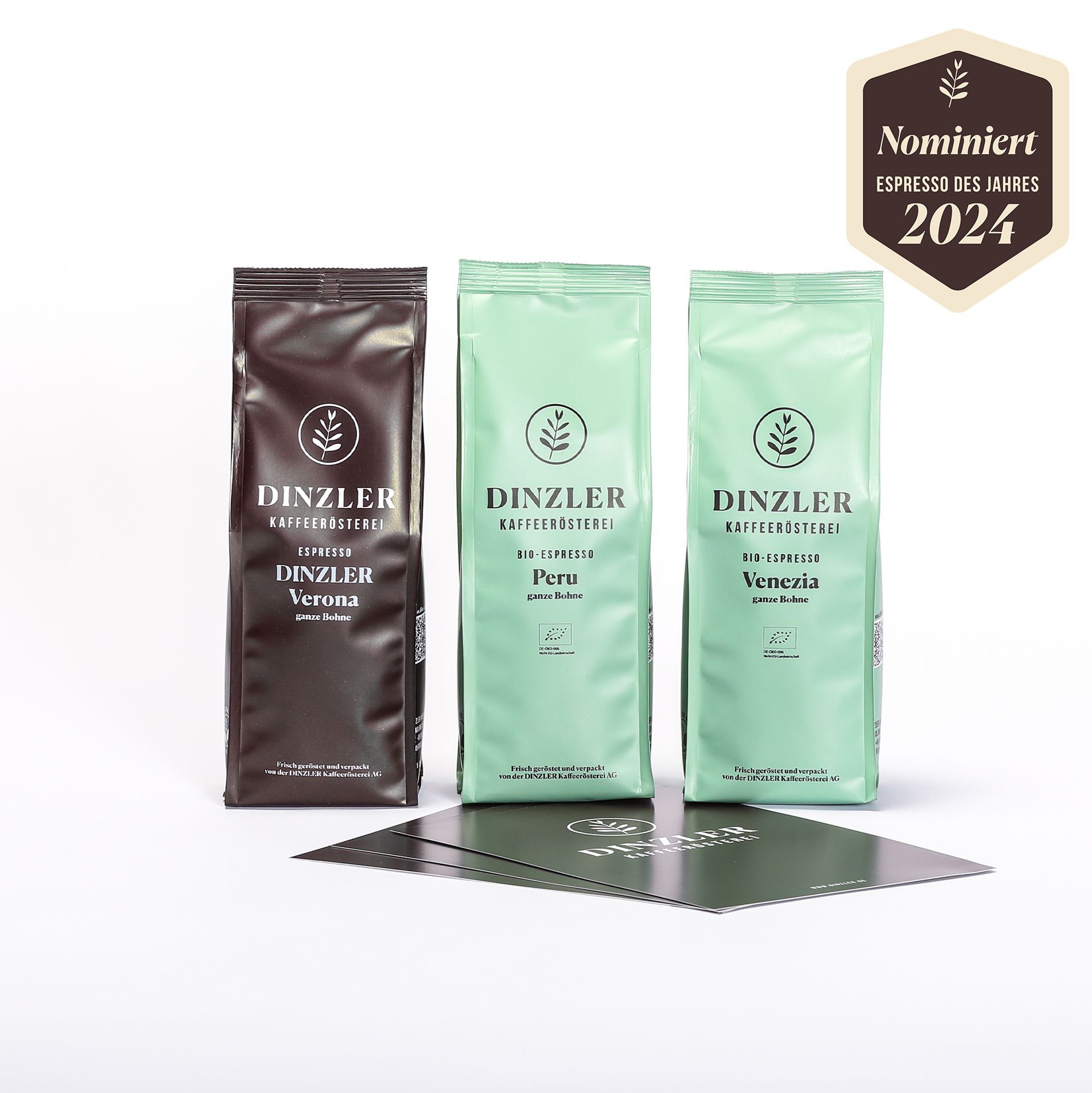 Testpaket DINZLER Espresso des Jahres 2024