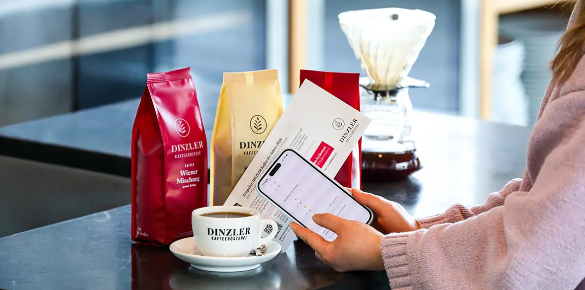 Wählen Sie Ihren - DINZLER Kaffee des Jahres 2026