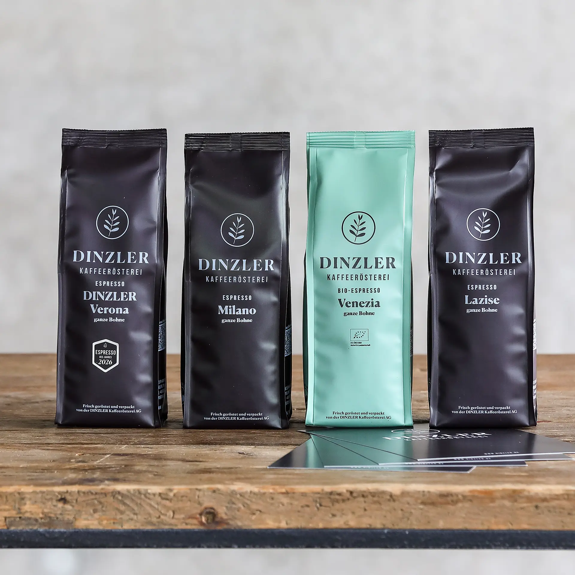Produktbild DINZLER Probierset “Espresso Hall of Fame”| DINZLER Kaffeerösterei