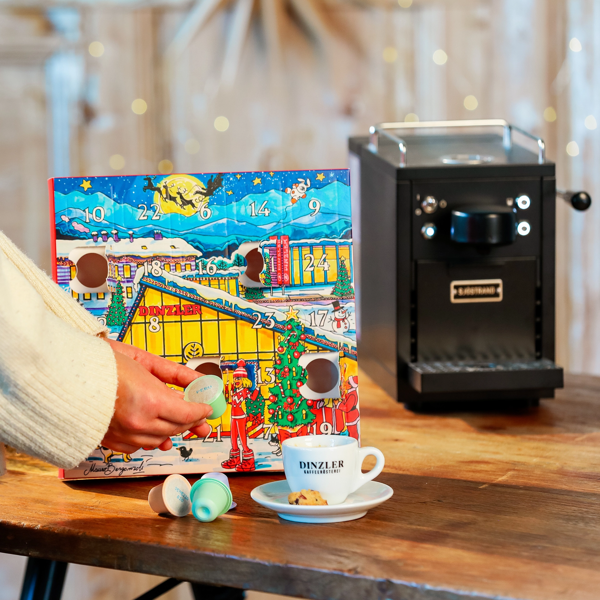 DINZLER Kaffeekapsel Adventskalender| DINZLER Kaffeerösterei
